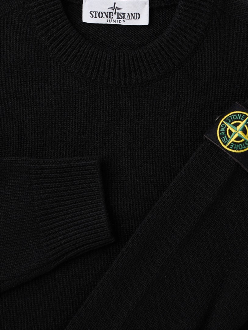 Stone Island Junior: Logo Knitwear
