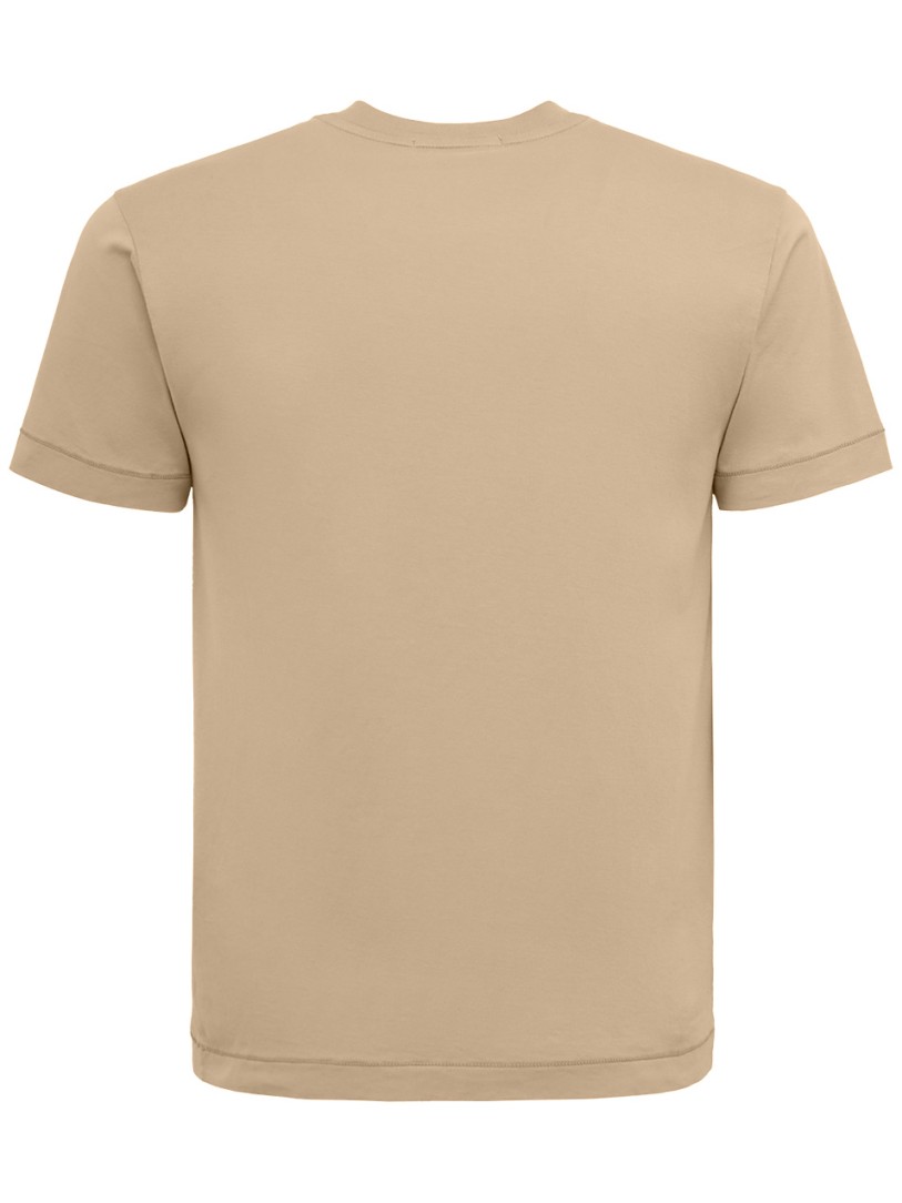 Stone Island: Logo patch cotton t-shirt