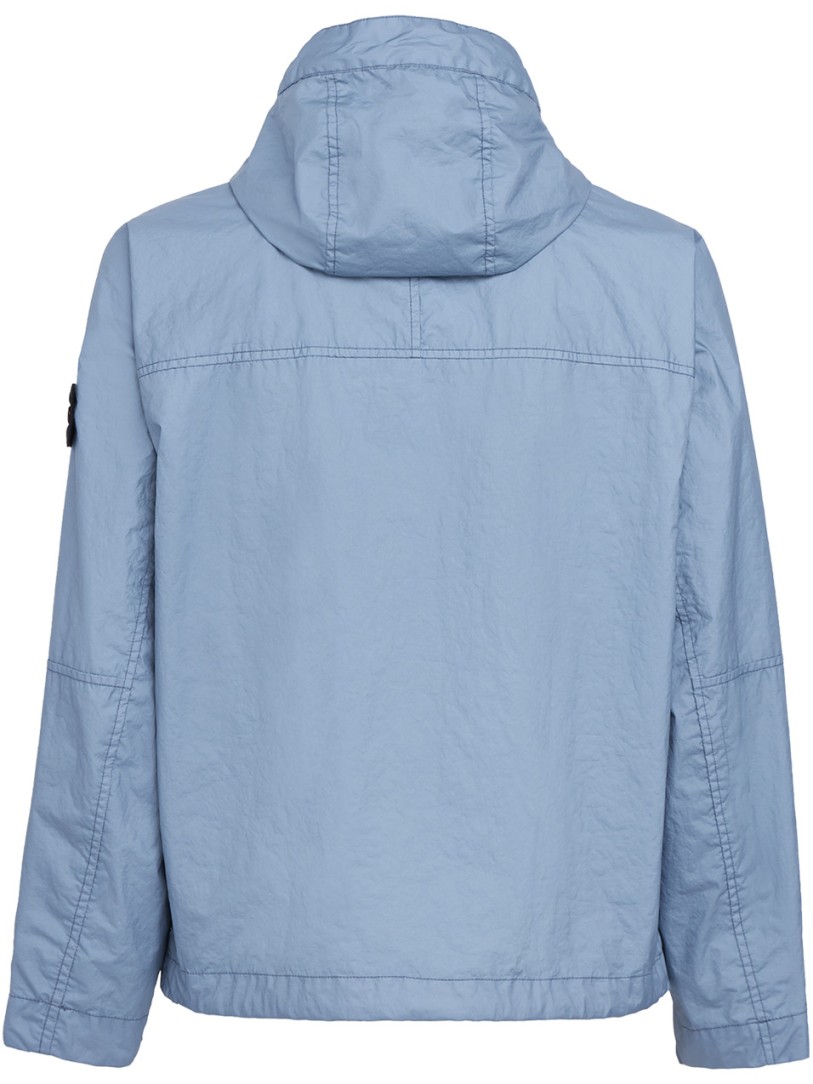 Stone Island: Short jacket with central zip