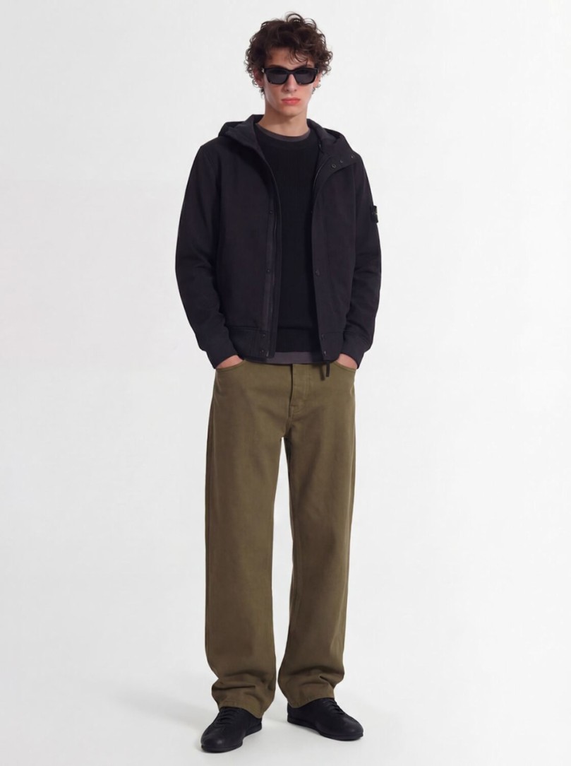Stone Island - Kurze Kapuzenjacke