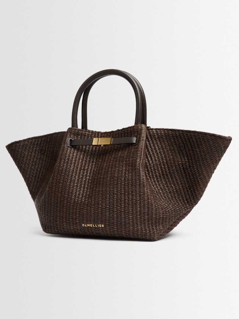 DeMellier - Midi New York Raffia Tragetasche