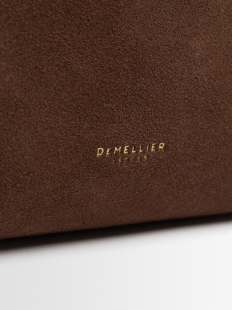 DeMellier: Midi New York suede tote bag