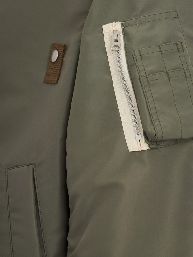 Sacai: Nylon-Twill-Blouson