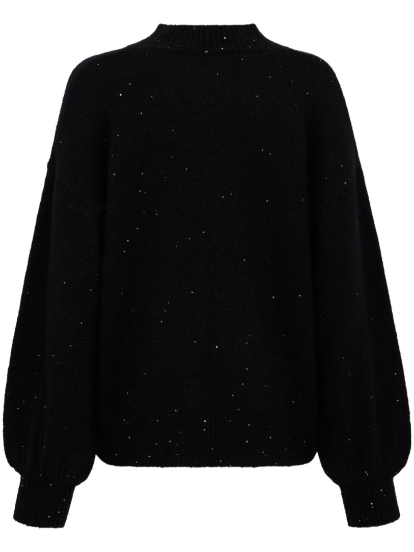 CRUNA - Oversize crewneck knit sweater