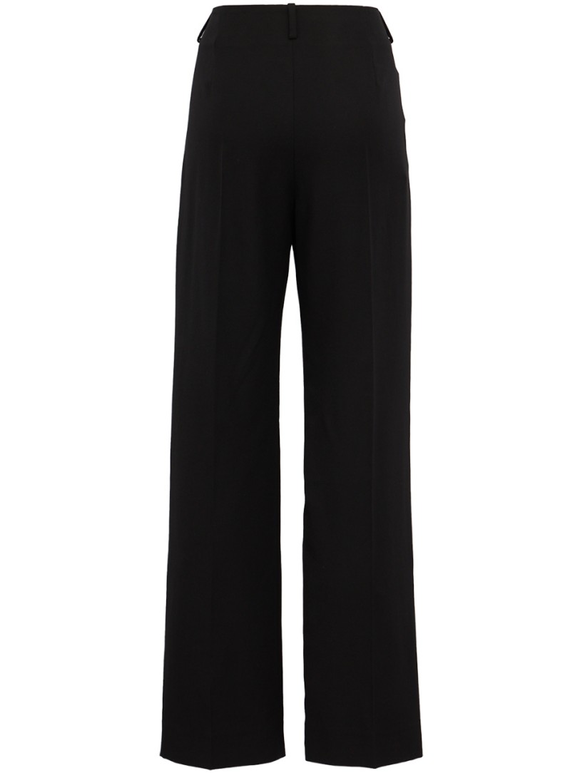 Khaite: Grenare virgin wool pleated trousers