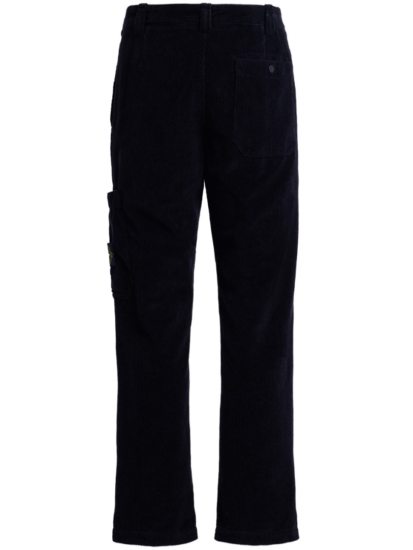 Stone Island: Straight Trousers with Applied Pocket