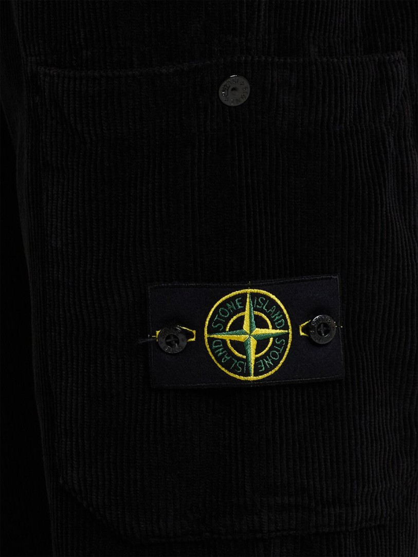 Stone Island: Straight trousers with applied pocket