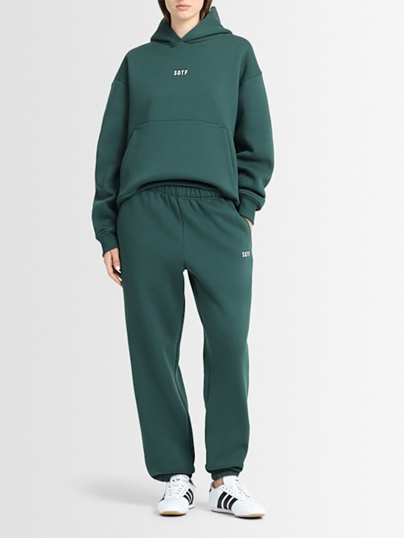 SOTF: Straight trousers with elastic waistband