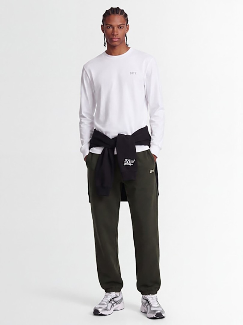 SOTF: Wide trousers with waistband elastic
