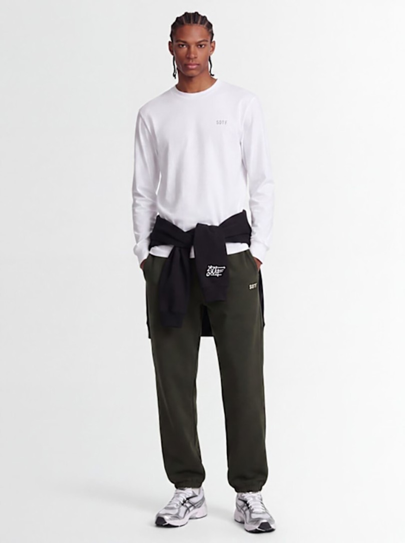 SOTF - Wide trousers with waistband elastic
