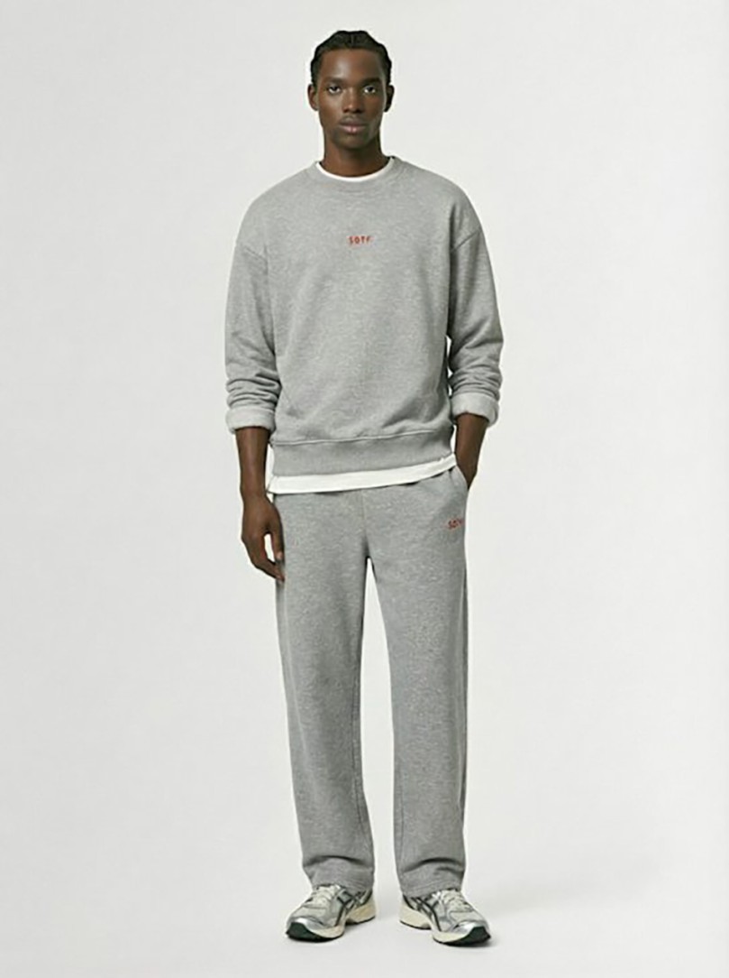 SOTF - Wide-leg trousers with logo