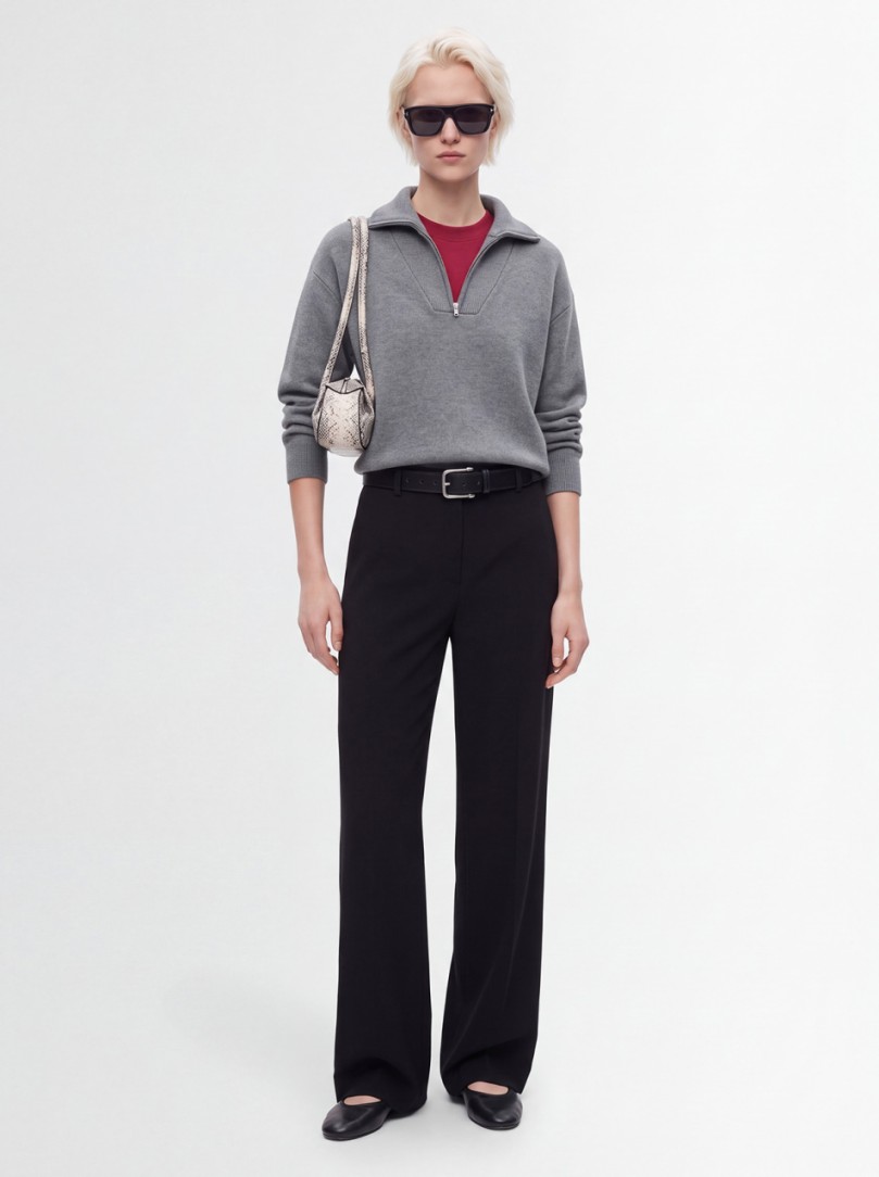 Giuseppe Di Morabito: Tailored trousers with front closure