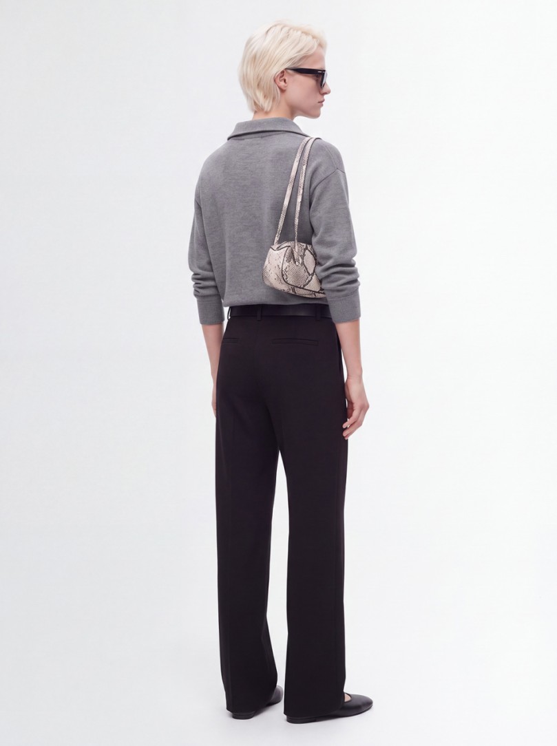 Giuseppe Di Morabito: Tailored trousers with front closure