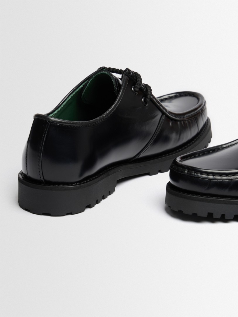 VINNY'S: Percee Lake Leder Schnürschuhe
