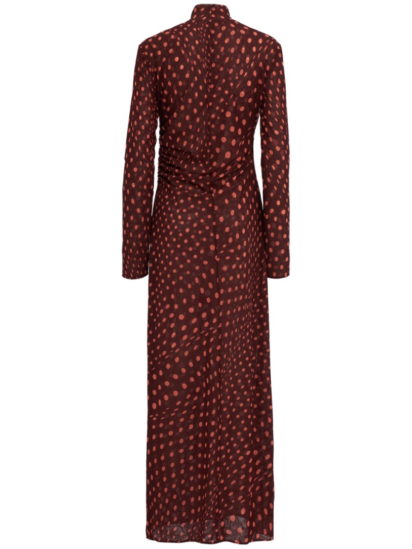 Stella McCartney - Polka Dot Mesh Long Dress