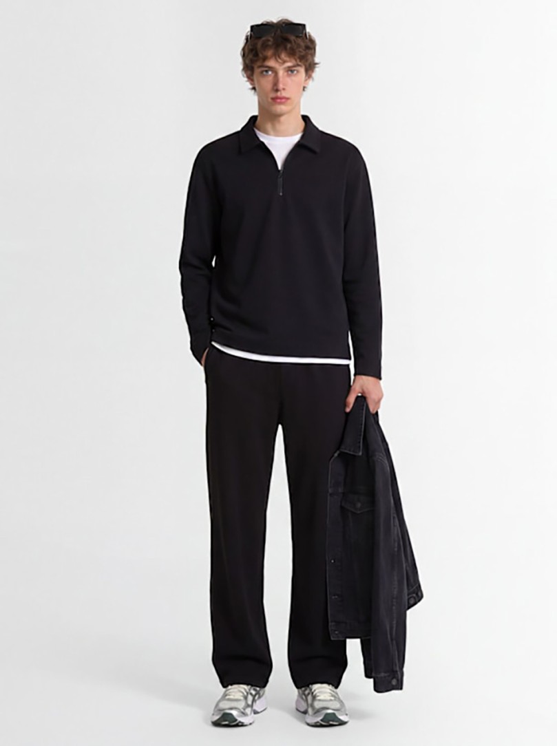 SOTF: T-shirt with collar and zip