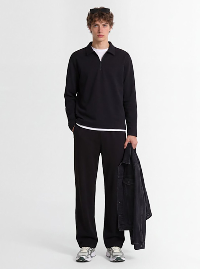SOTF - T-shirt with collar and zip