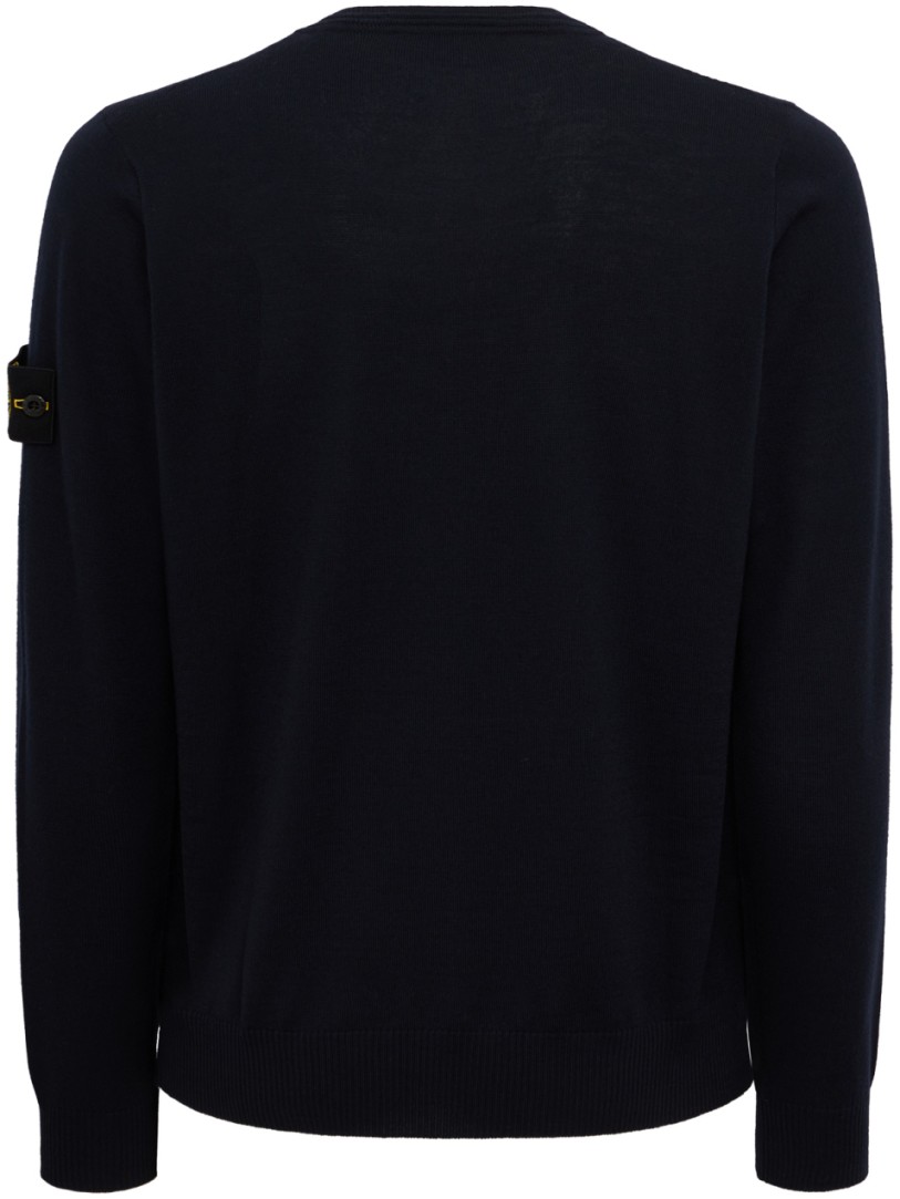 Stone Island: Fine Gauge Crewneck Knit Sweater