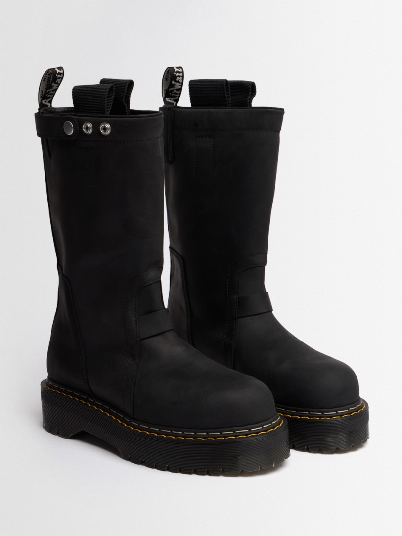 DR.MARTENS X RICK OWENS: Botas de cuero Quad Sole