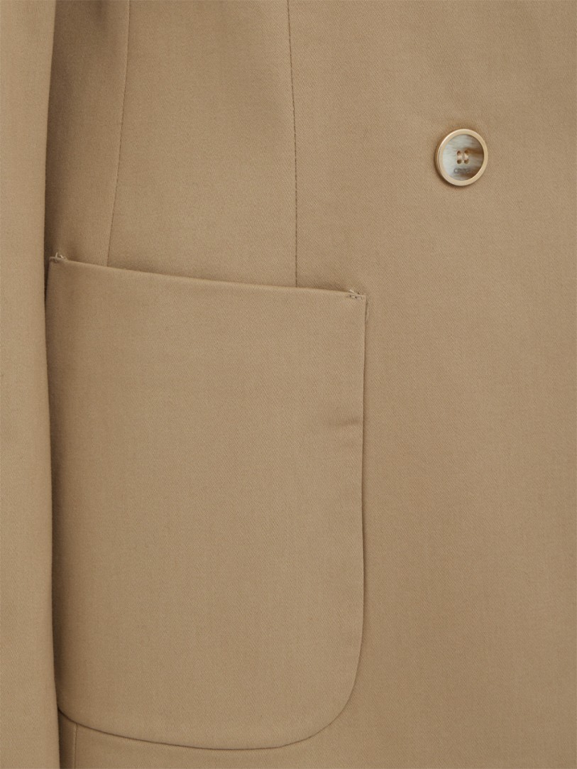 CRUNA: Blazer croisé à coupe régulière