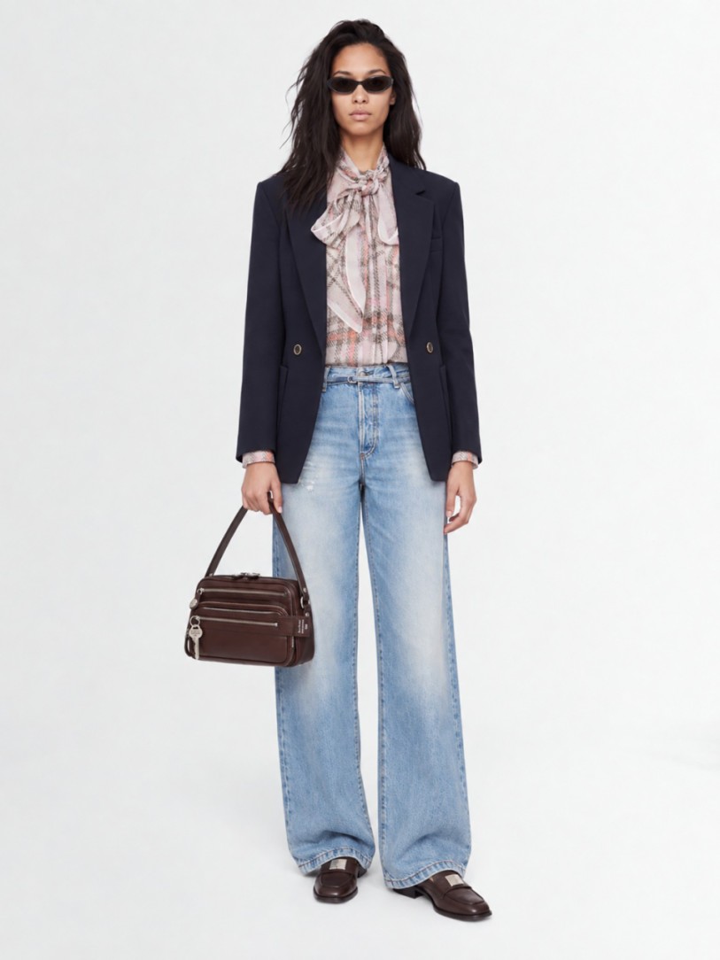 CRUNA - Regular fit double breasted blazer