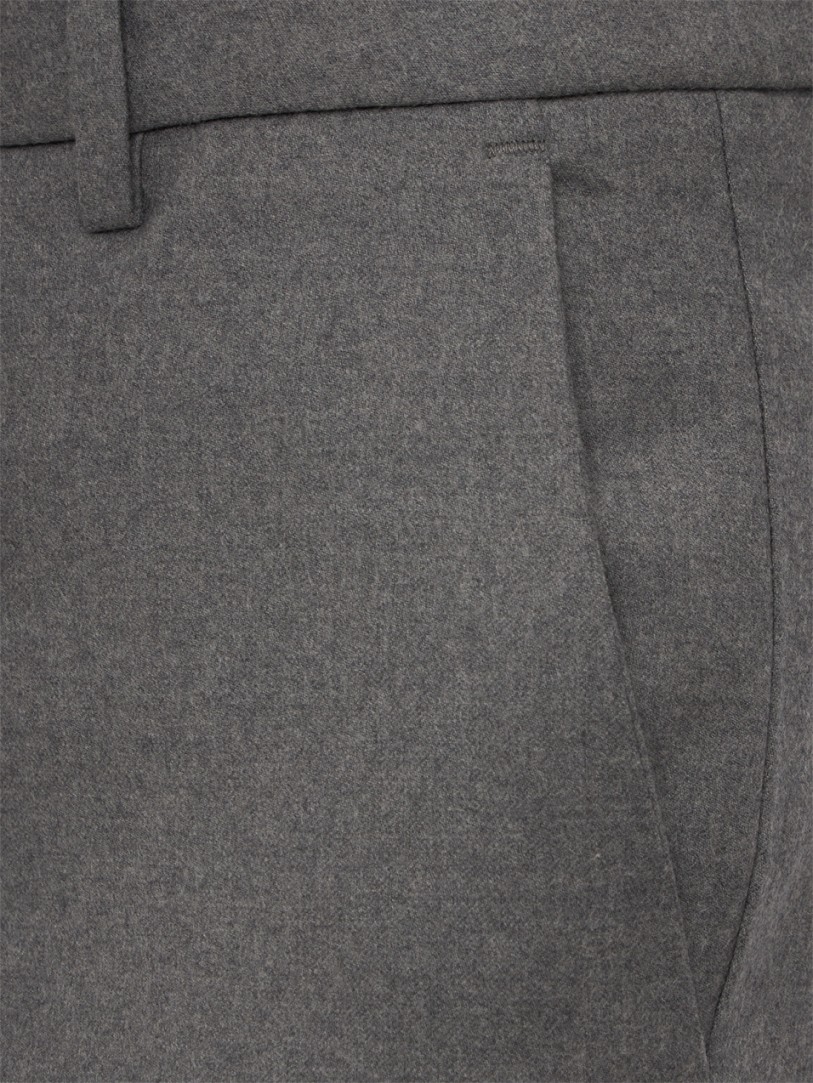 CRUNA: Regular fit flat front pants