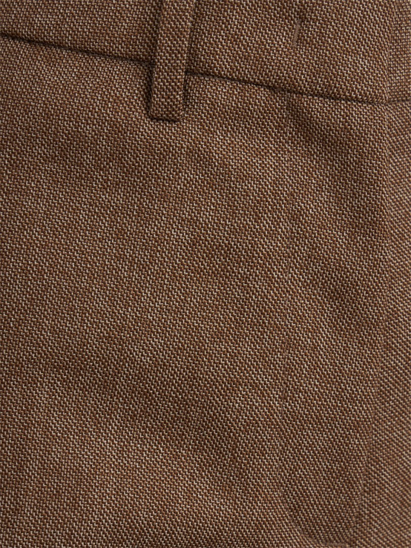 CRUNA: Pantalones acampanados ajustados