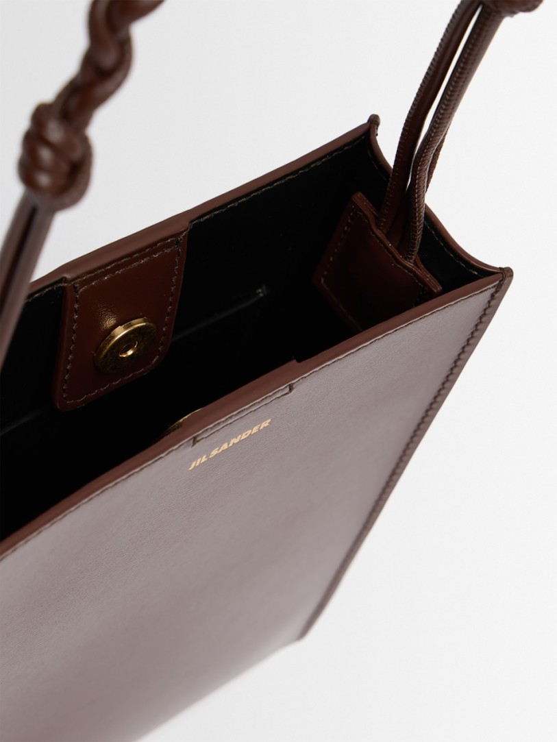Jil Sander: Small Tangle leather shoulder bag