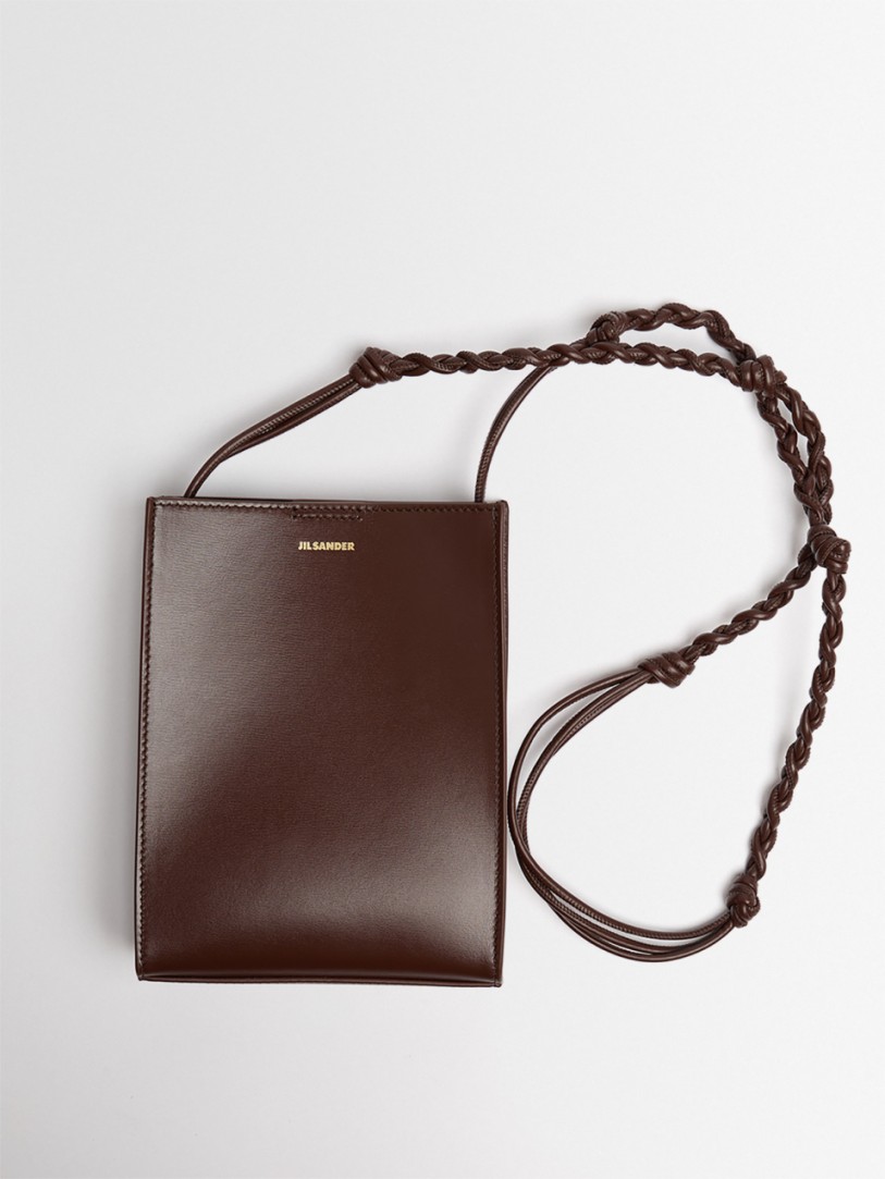 Jil Sander: Small Tangle leather shoulder bag