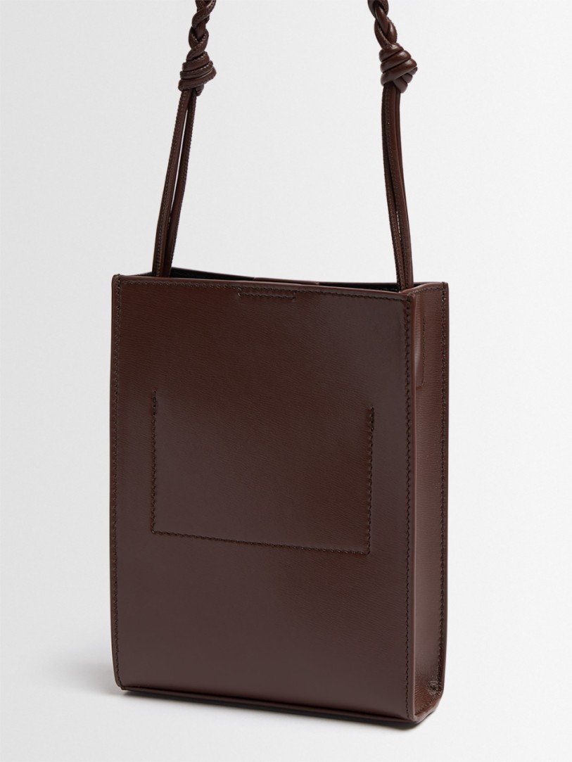 Jil Sander: Small Tangle leather shoulder bag
