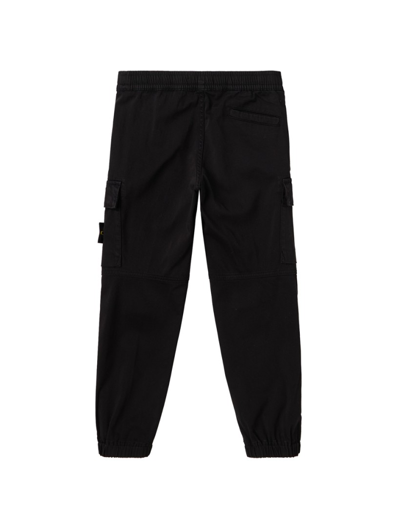 Stone Island Junior: Stretch Cotton Twill Cargo Pants