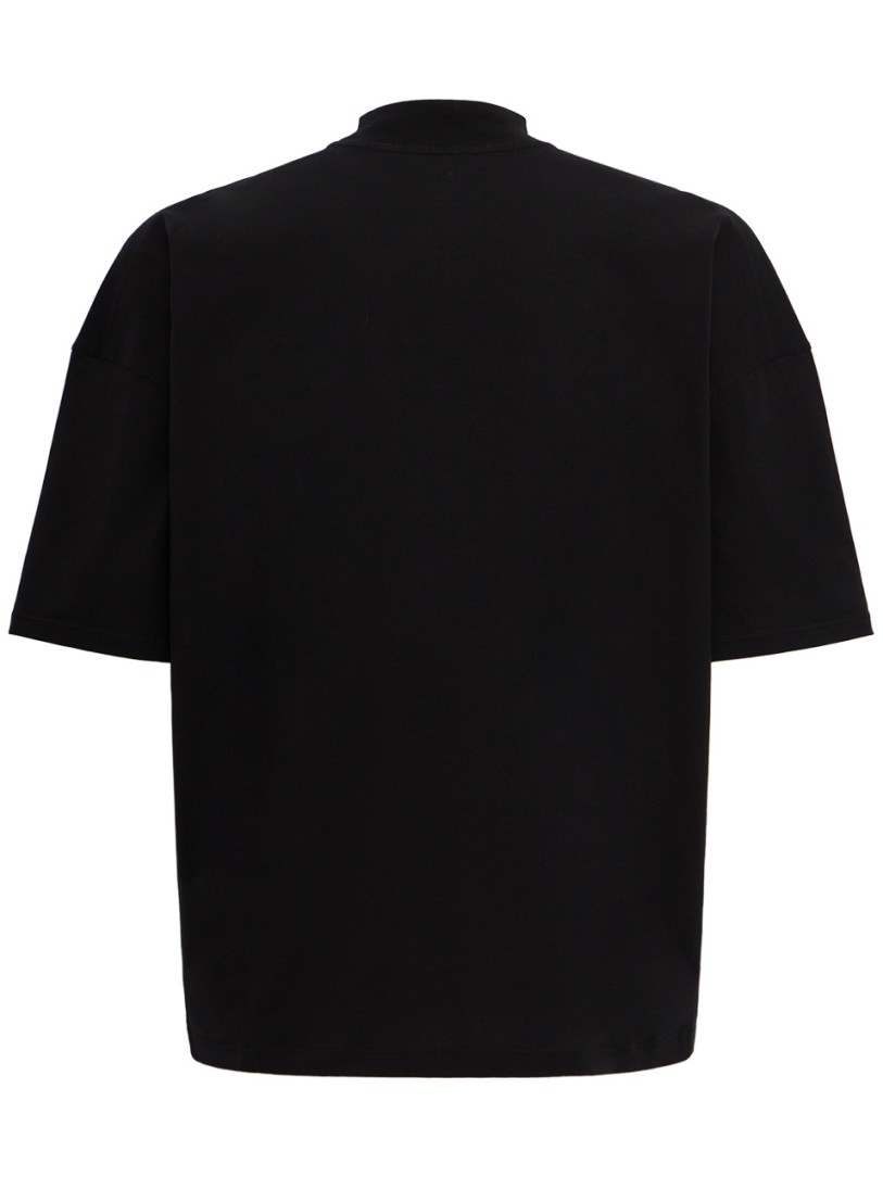 Jil Sander: Oversized T-shirt with high collar