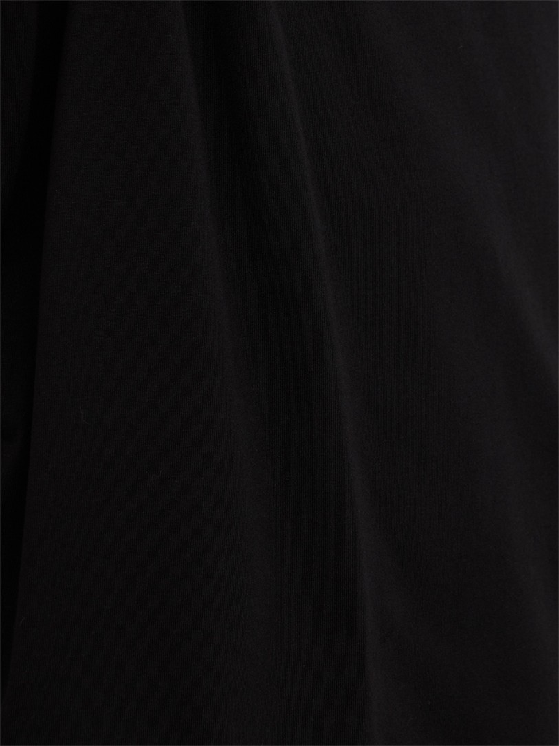 Jil Sander: Oversized T-shirt with high collar