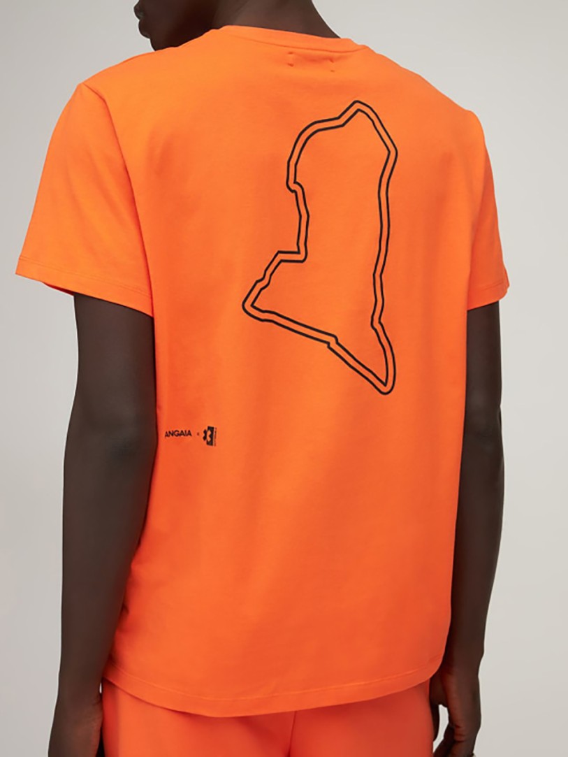 PANGAIA: Baumwoll-T-Shirt „Pangaia X Extreme E“