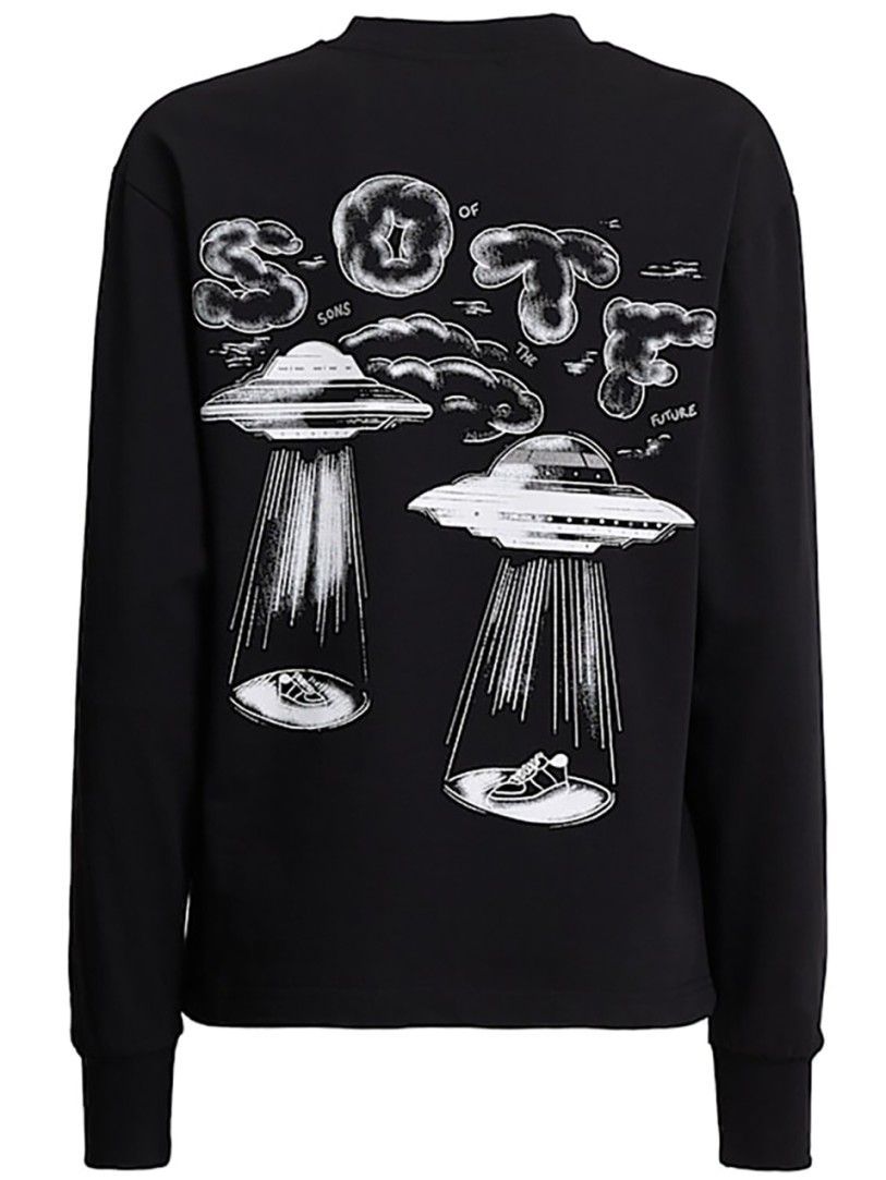 SOTF: Crew neck T-shirt with embroidery