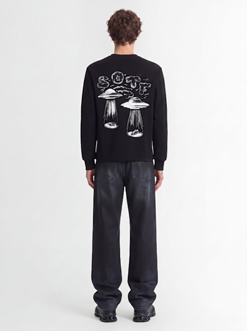 SOTF - Crew neck T-shirt with embroidery