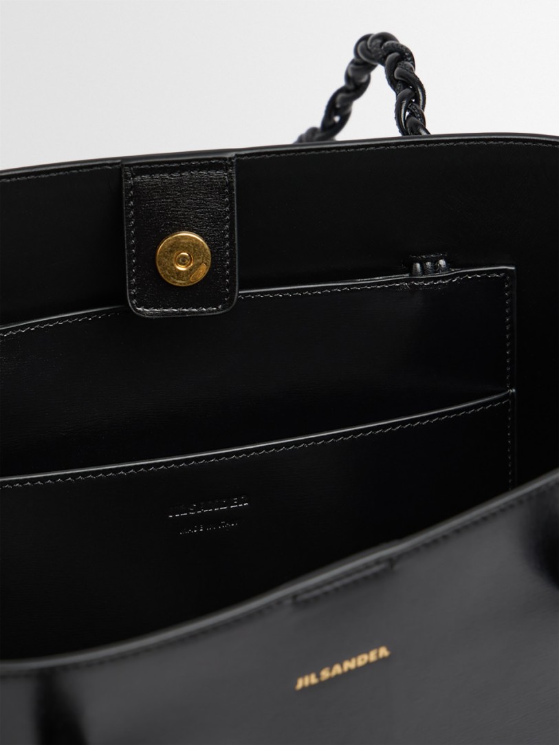 Jil Sander: Tangle leather shoulder bag