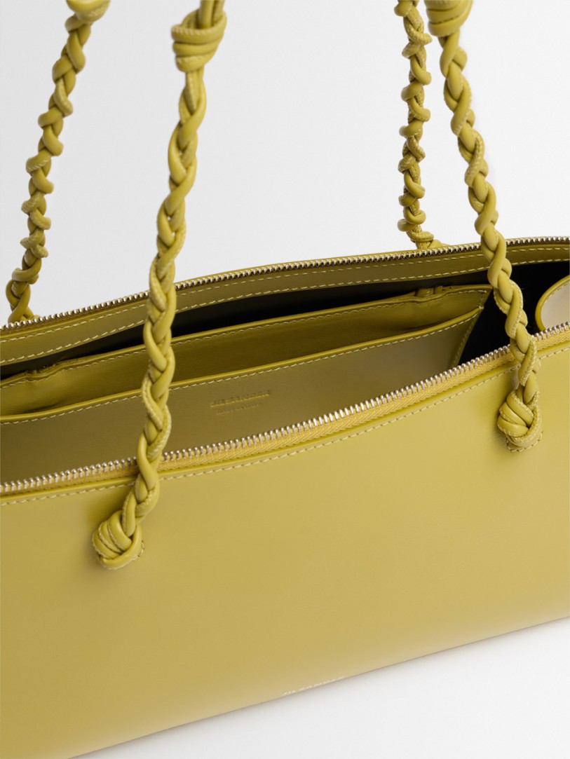 Jil Sander: Tangle Tent leather shoulder bag