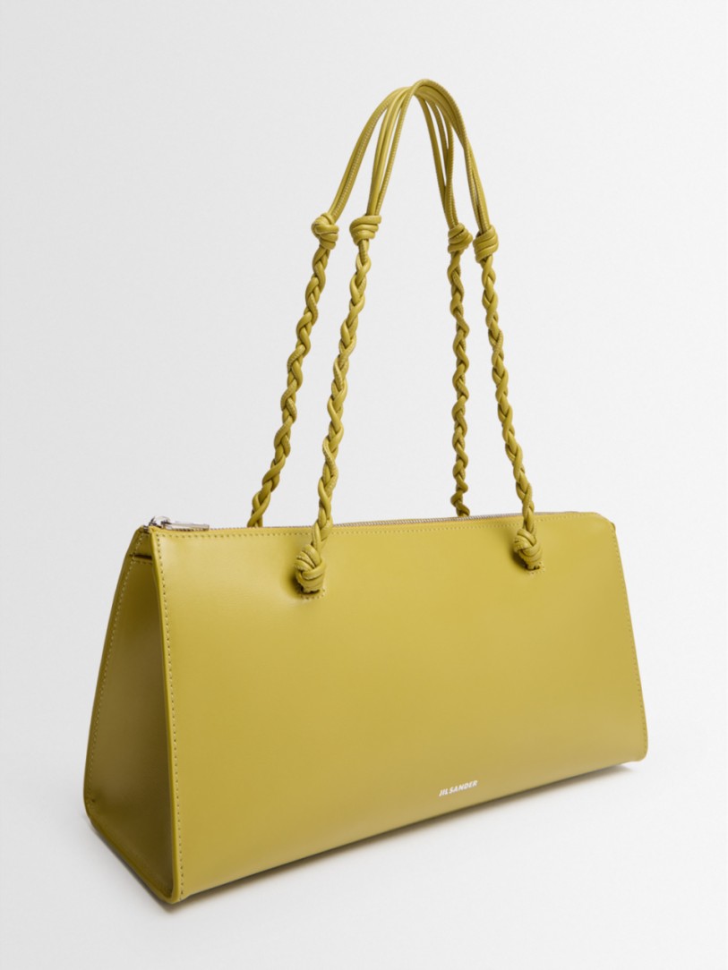 Jil Sander - Tangle Tent leather shoulder bag