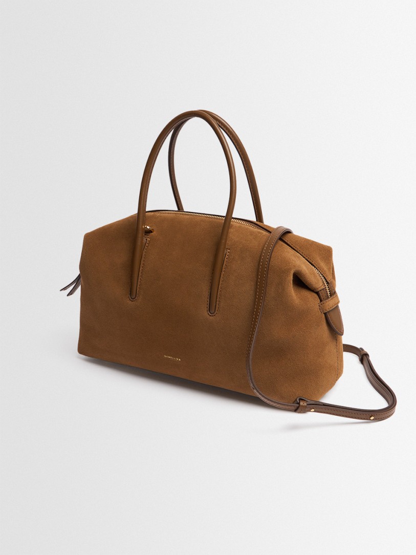 DeMellier: Die Midi Stockholm Wildleder Handtasche