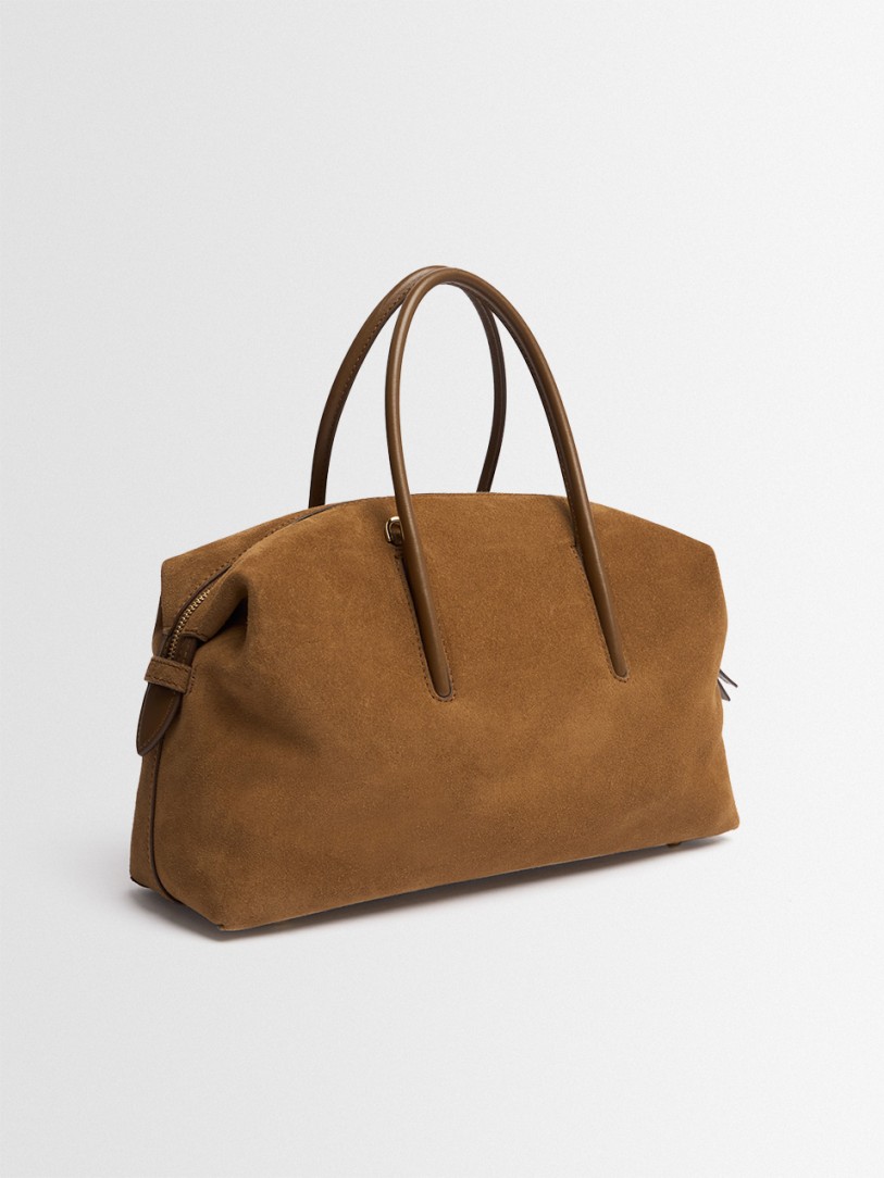 DeMellier: Die Midi Stockholm Wildleder Handtasche