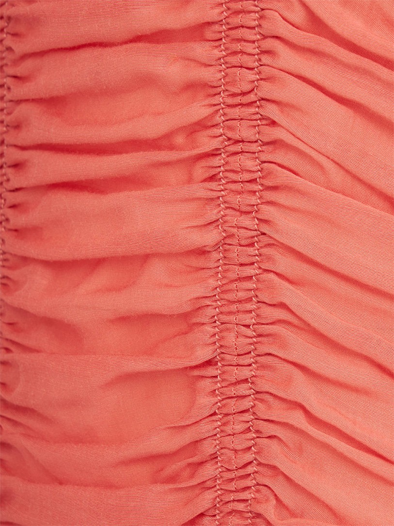 Khaite: Inara silk & lyocell top