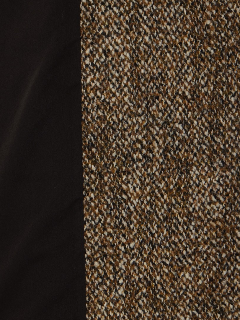 MSGM: Tweed long coat