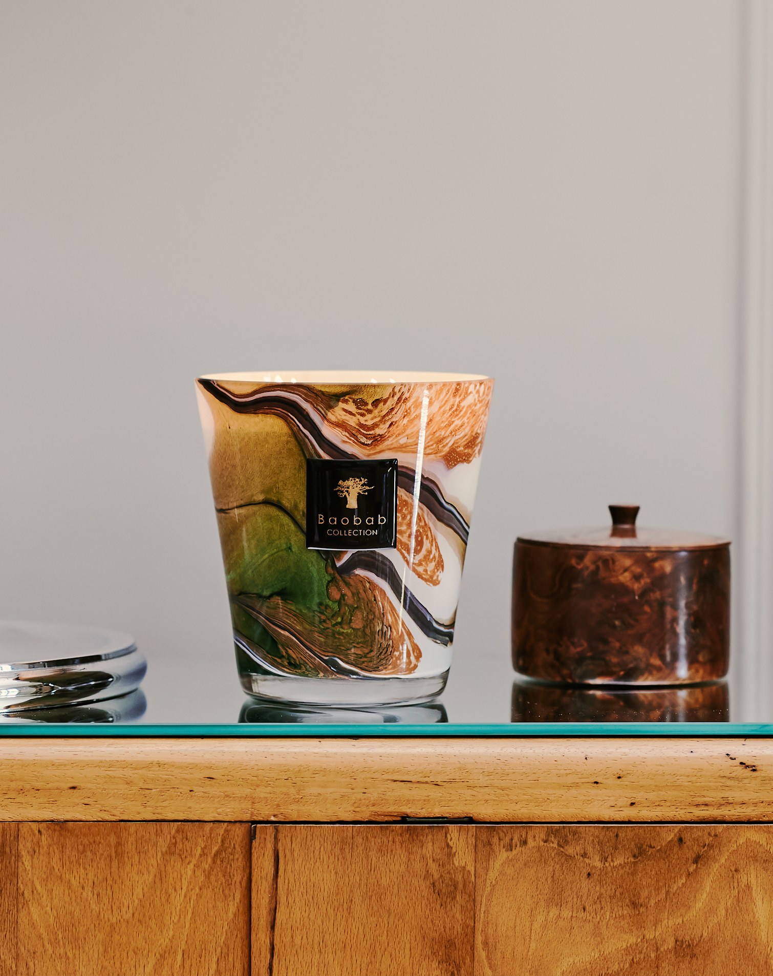 Candela colorata Baobab Collection