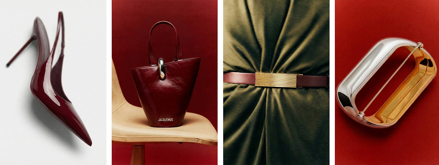 Outfit San Valentino 2026: Idee di Stile per Ogni Occasione - Valentine’s Day Accessories and Details: Burgundy Shoes, Bag and Gold Accents