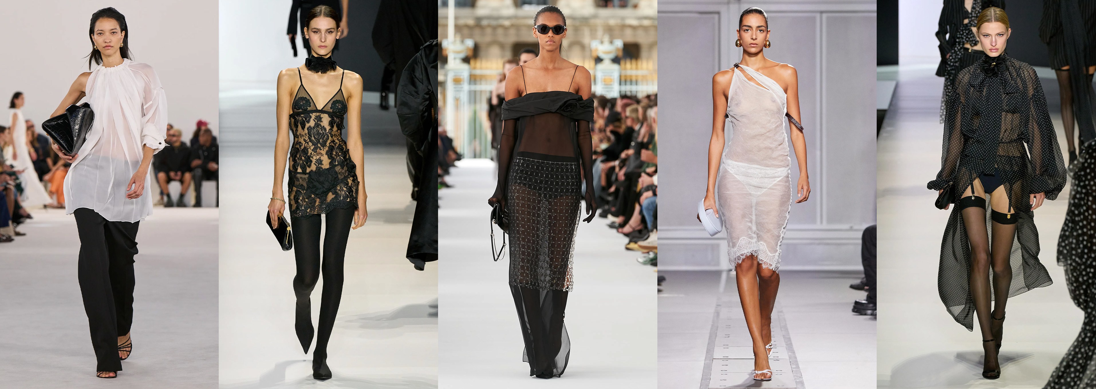Sheer look: il nuovo trend degli outfit trasparenti