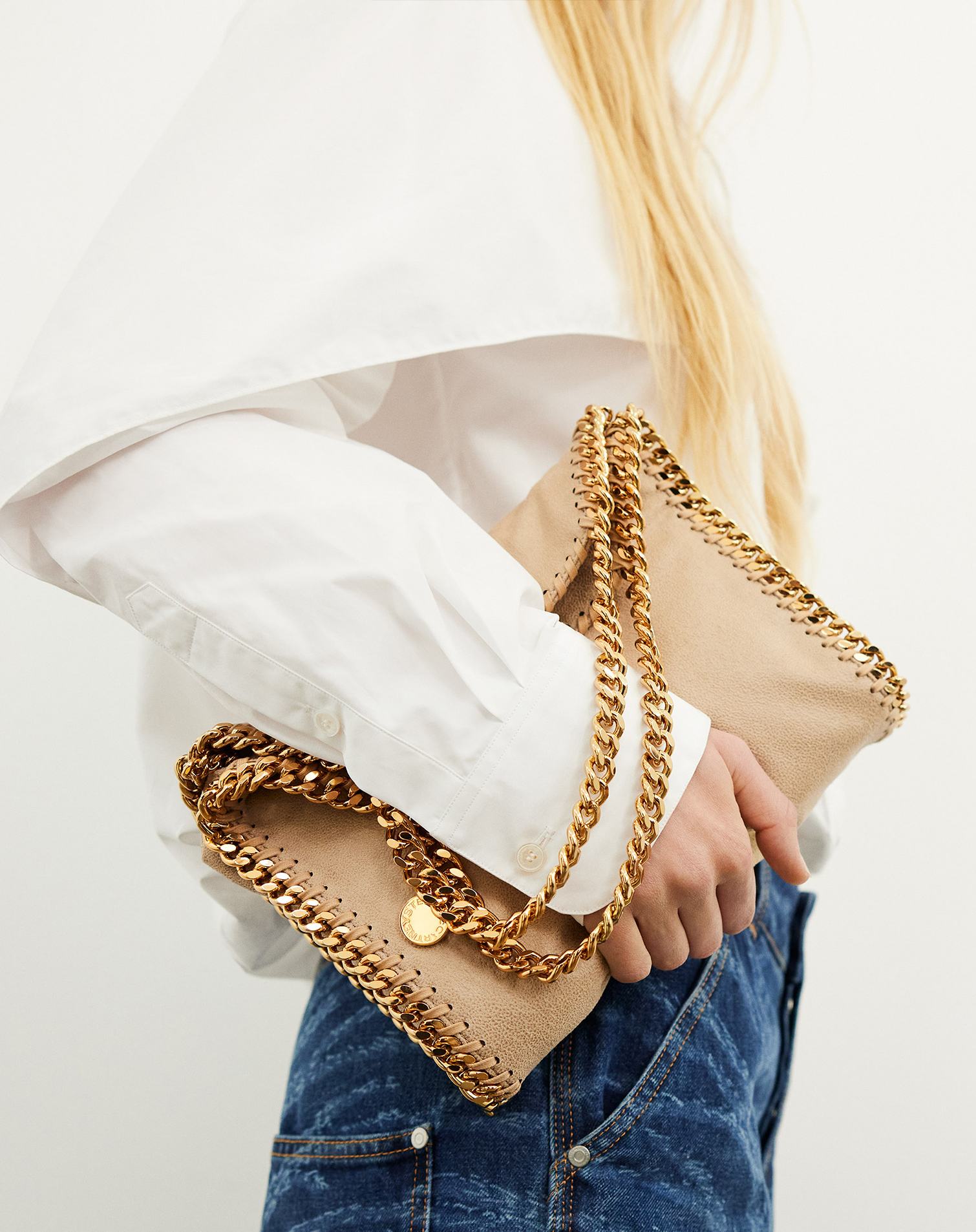 Borsa shopping Dusk Punk, dimensione piccola, Falabella di Stella McCartney