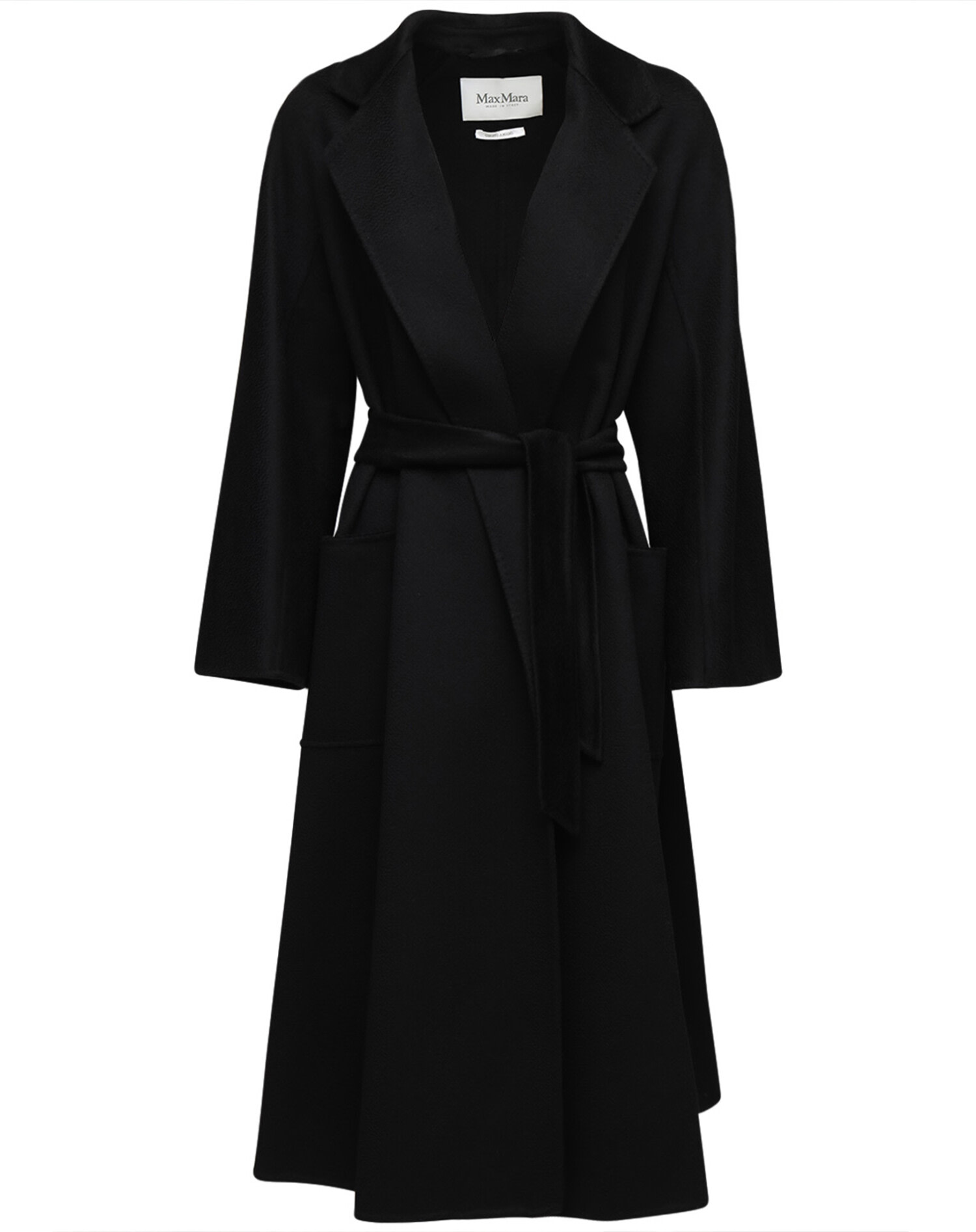 Cappotto nero Ludmilla di Max Mara