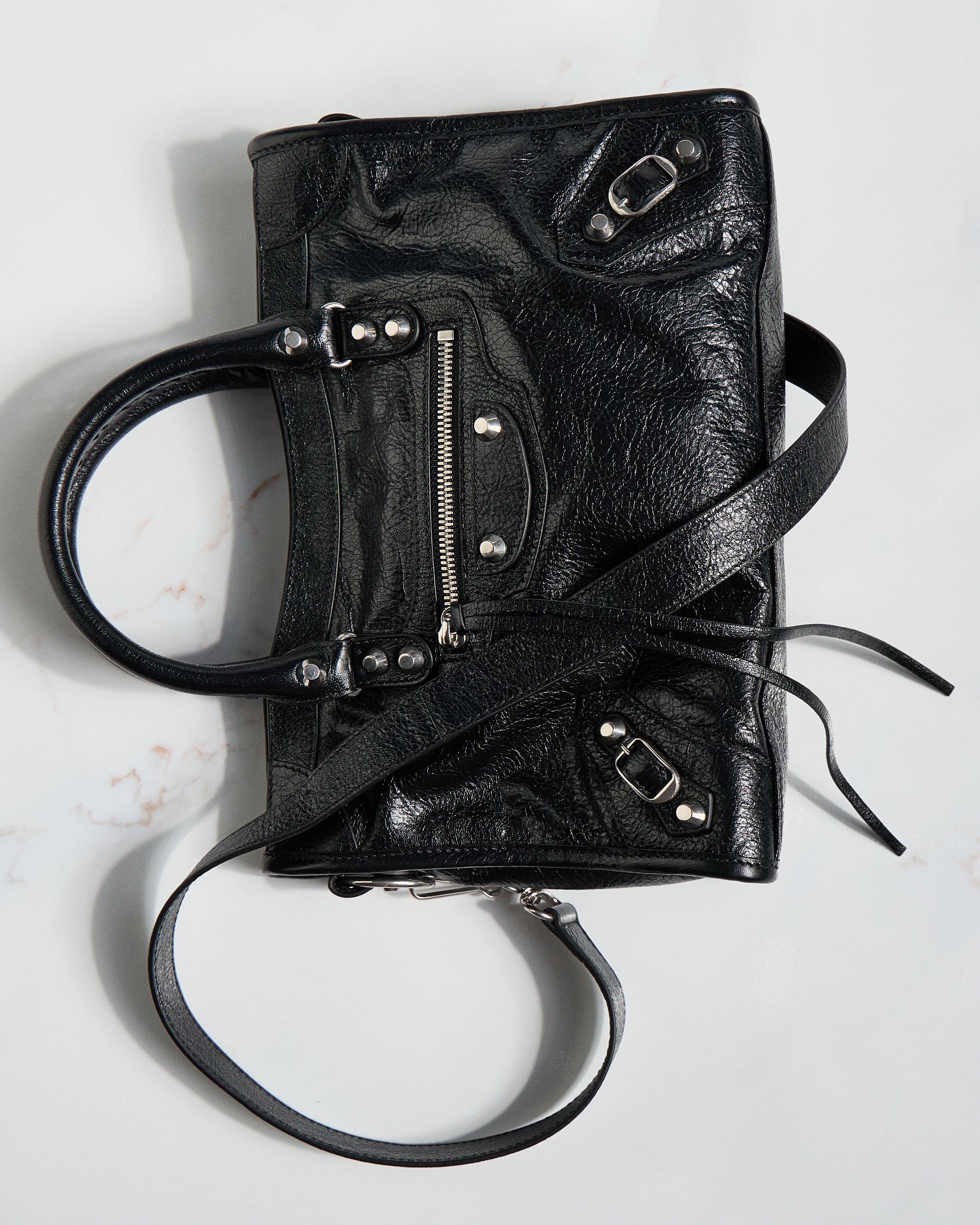 Balenciaga borsa media Le City in pelle con tracolla